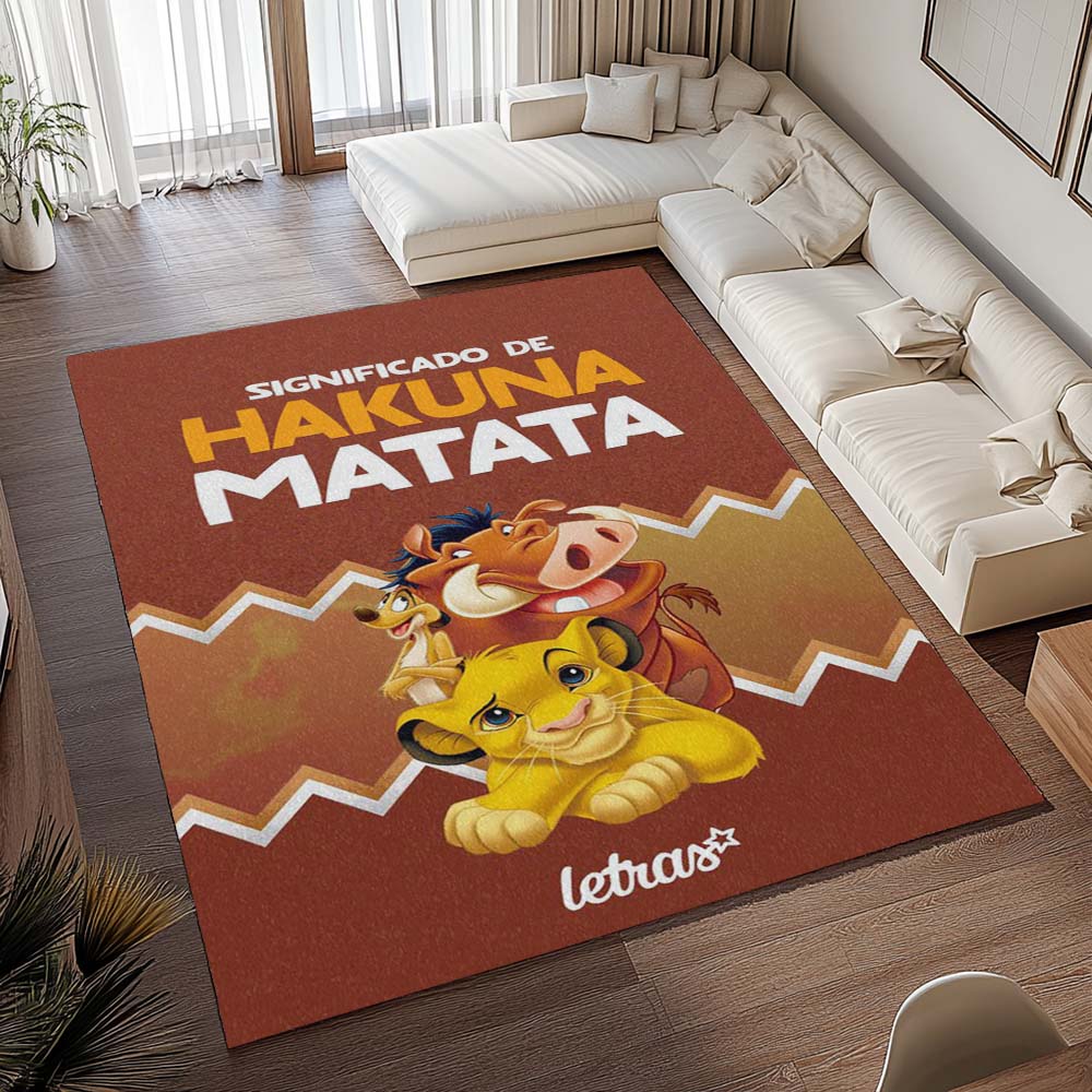 Hakuna Matata – Der König der Löwen – Charaktere 3 Teppich - TOK – Bild 2