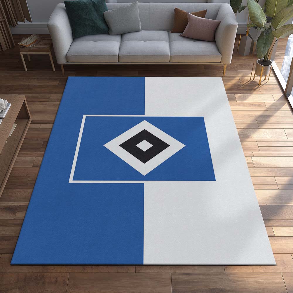 Hamburger SV - HSV Teppich 13 - Teppich für Fans