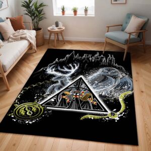 Harry Potter Always Symbol und Eule Teppich - TOK