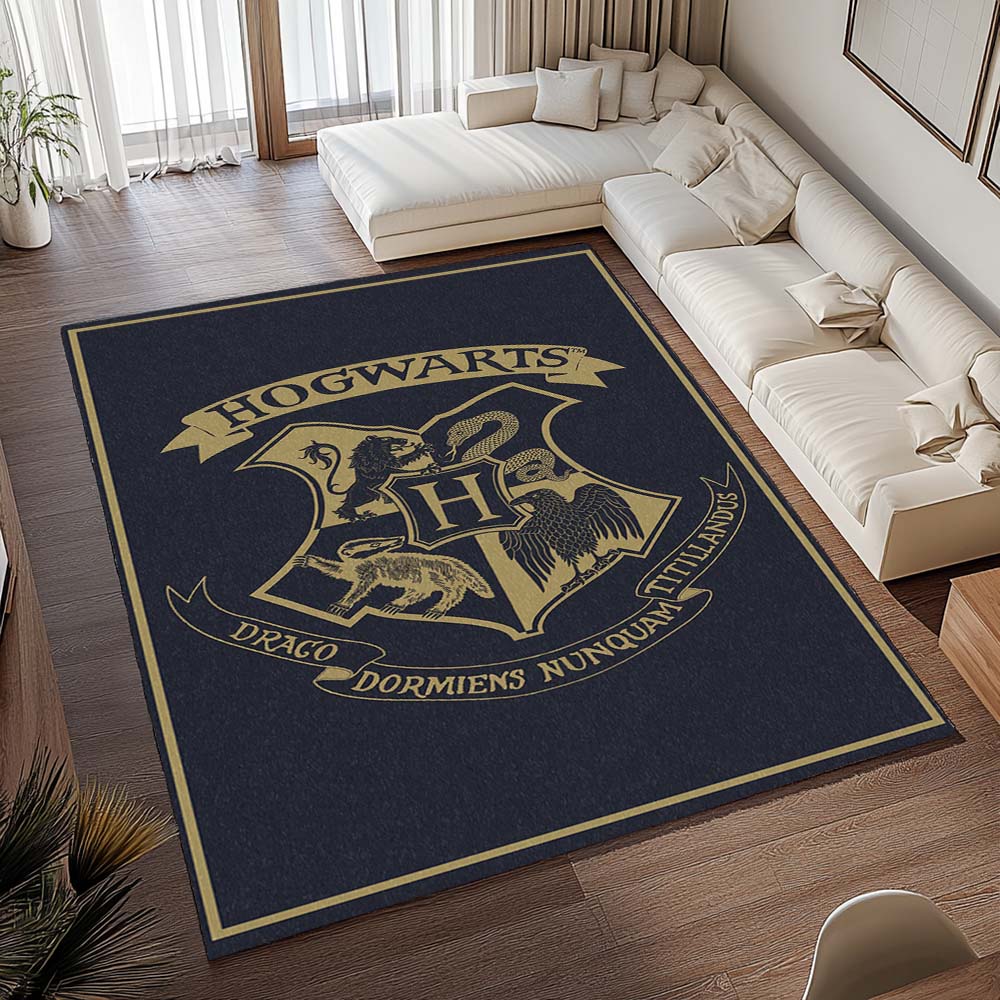 Harry Potter Schule von Hogwarts Logo 02 Teppich - TOK – Bild 2