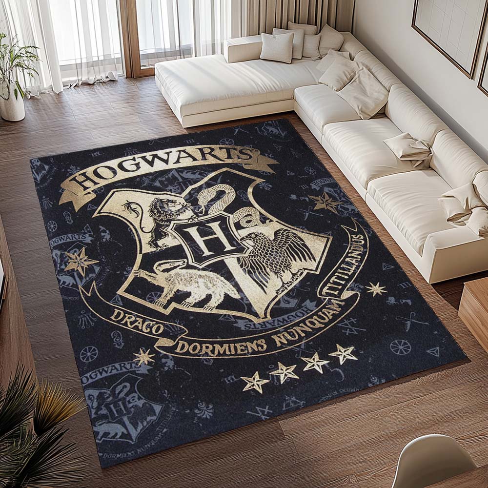 Harry Potter Schule von Hogwarts Logo Kunst Teppich - TOK – Bild 2