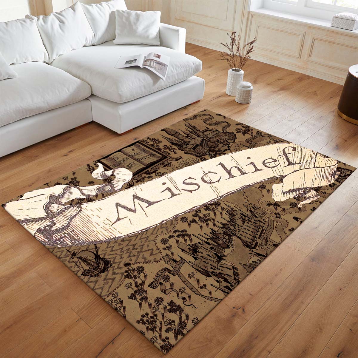 Harry Potter Karte Benutzerdefinierter Name Teppich - TOK – Bild 2