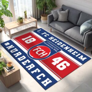 1. FC Heidenheim - FCH Teppich 02 - Teppich für Fans