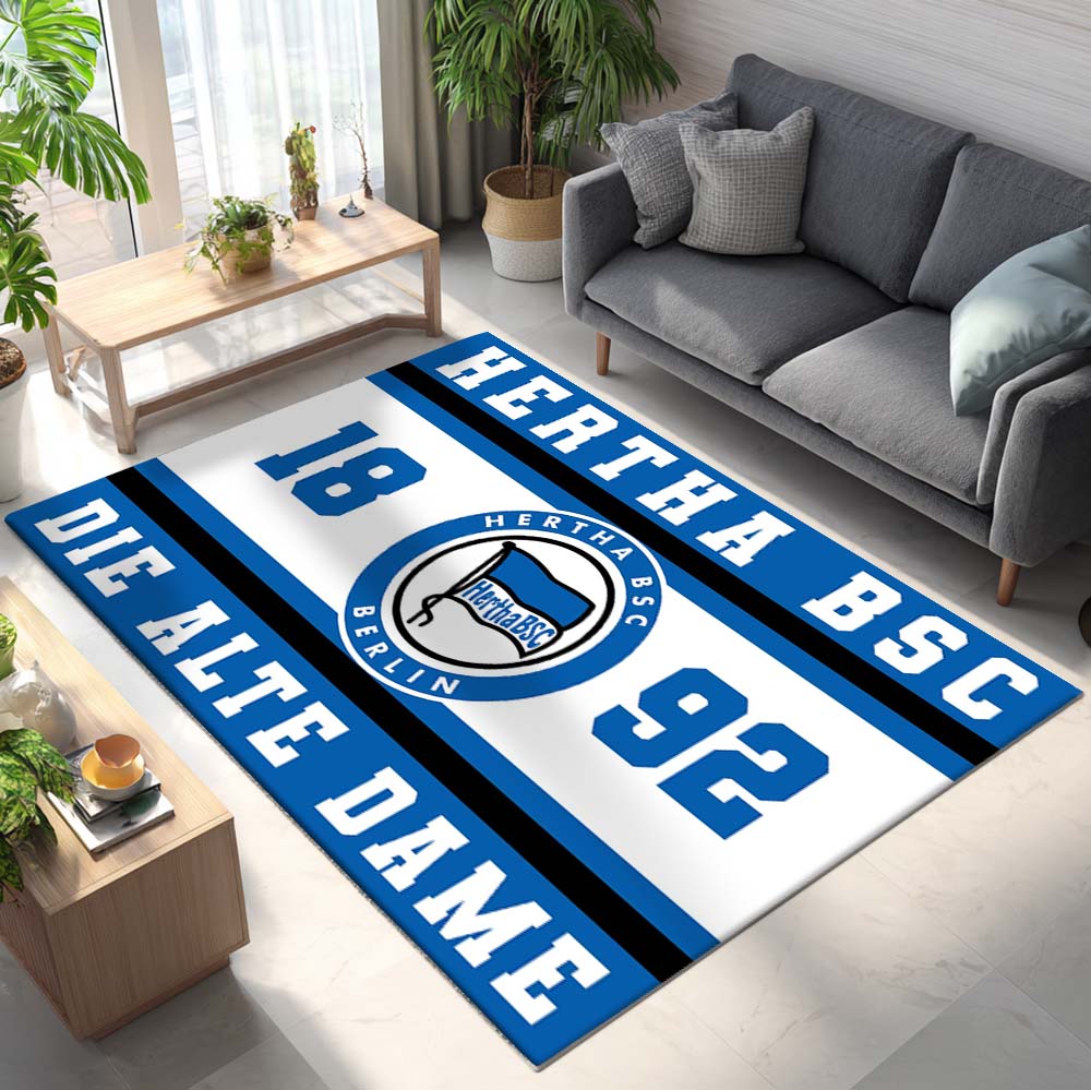 Hertha BSC - Hertha Berlin Teppich 17 - Teppich für Fans