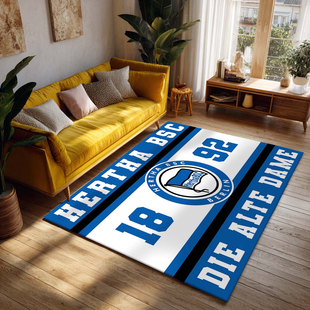 Hertha BSC - Hertha Berlin Teppich 17 - Teppich für Fans – Bild 2