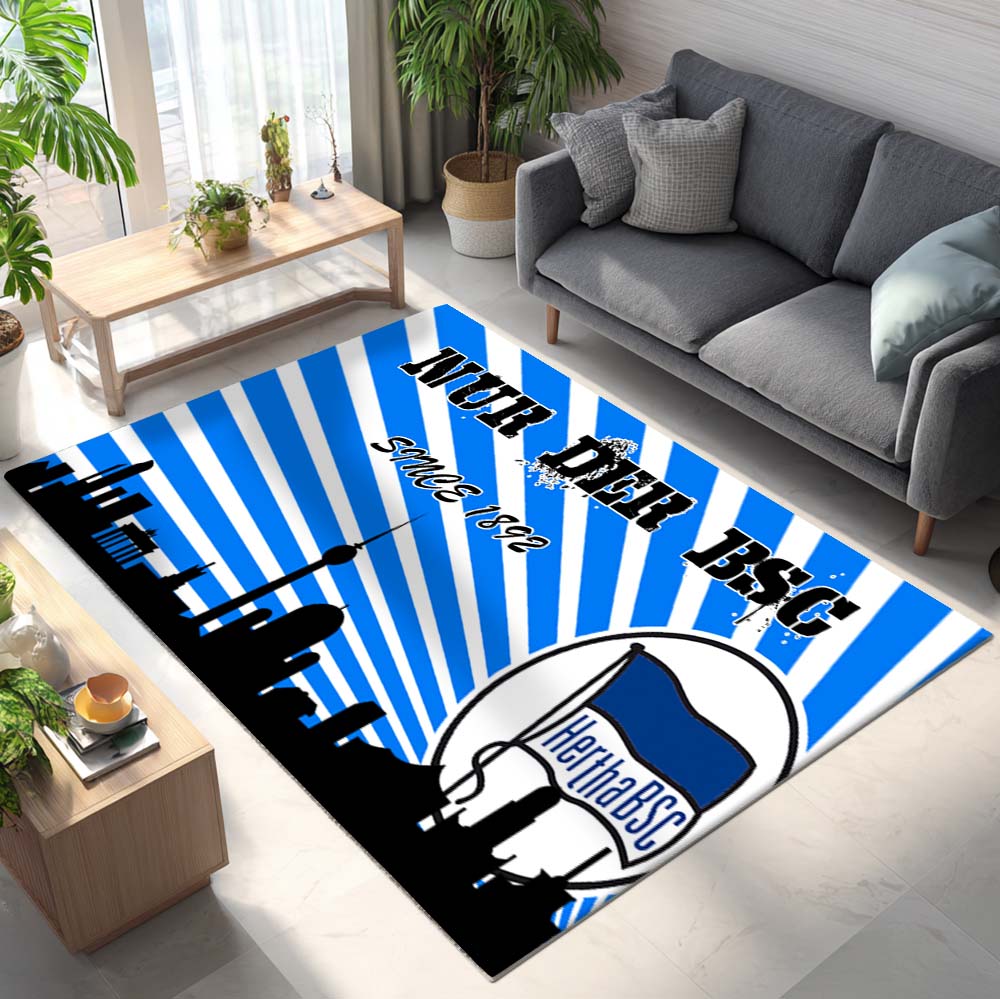 Hertha BSC - Hertha Berlin Teppich 06 - Teppich für Fans