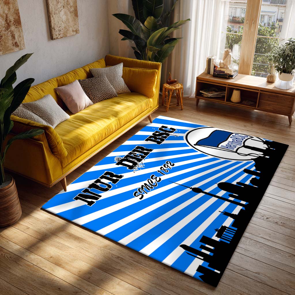 Hertha BSC - Hertha Berlin Teppich 06 - Teppich für Fans – Bild 2