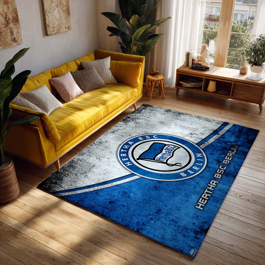 Hertha BSC - Hertha Berlin Teppich 03 - Teppich für Fans – Bild 2
