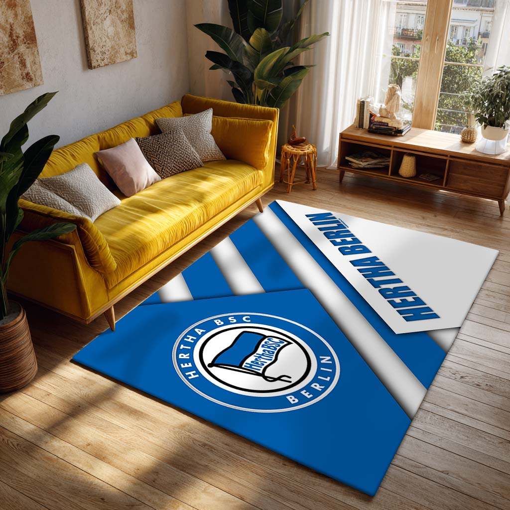 Hertha BSC - Hertha Berlin Teppich 01 - Teppich für Fans – Bild 2