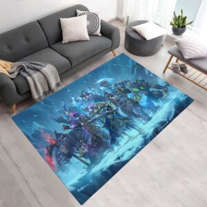Horde World of Warcraft Alle Charaktere 2 Teppich - TOK