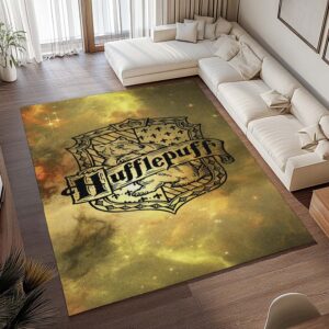 Alternative view of Hufflepuff Harry Potter 1 Teppich - TOK