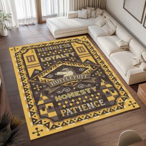 Alternative view of Hufflepuff Harry Potter 5 Teppich - TOK