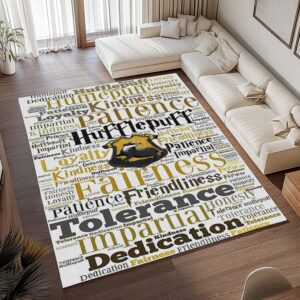 Alternative view of Hufflepuff Harry Potter 6 Teppich - TOK