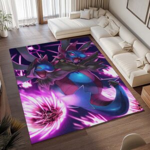 Alternative view of Trikephalo Pokémon  - Hydreigon Pokemon 3 Teppich - TOK