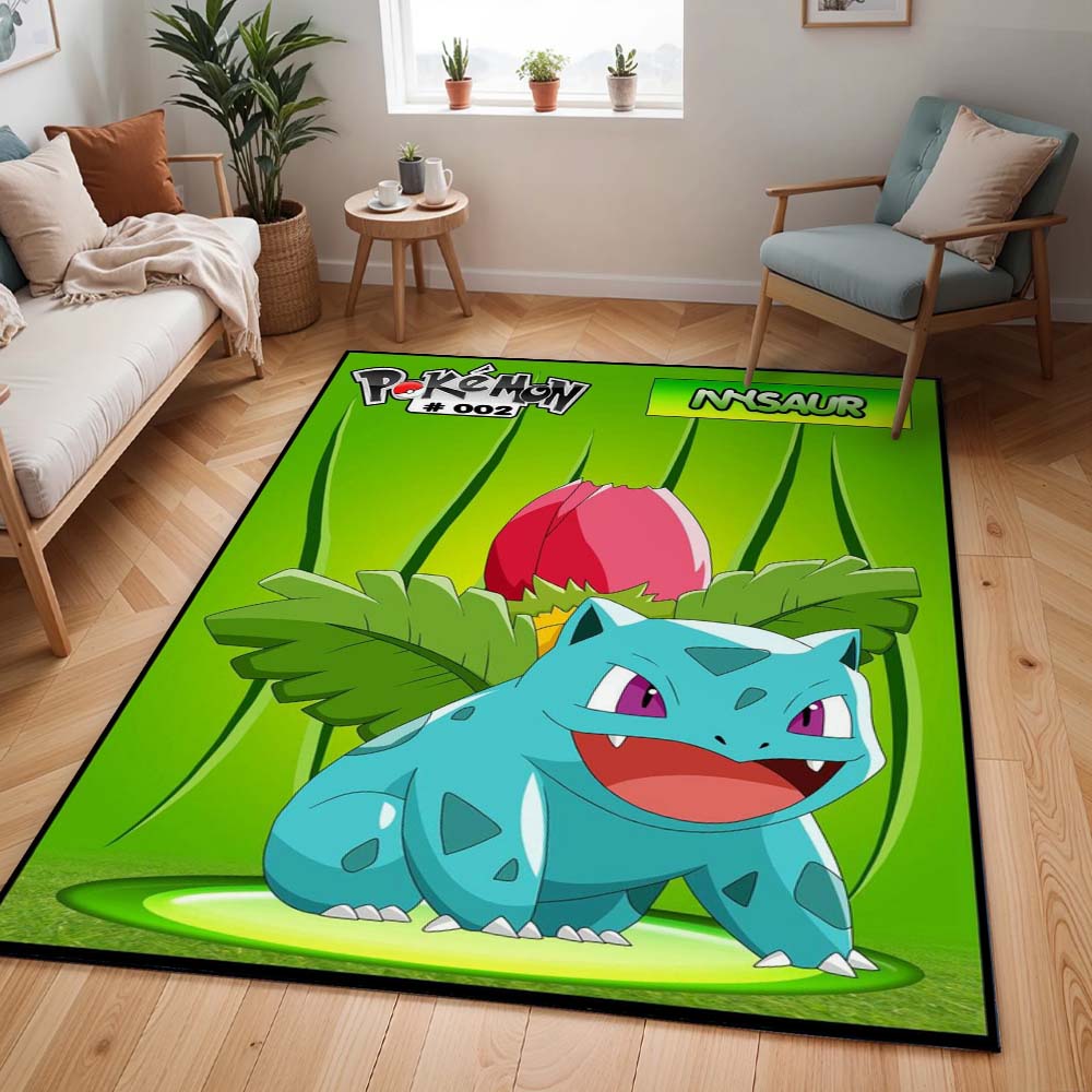 Bisaknosp Bisasam Pokémon - Ivysaur Bulbasaur Pokemon 5 Teppich - TOK