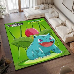 Alternative view of Bisaknosp Bisasam Pokémon  - Ivysaur Bulbasaur Pokemon 5 Teppich - TOK