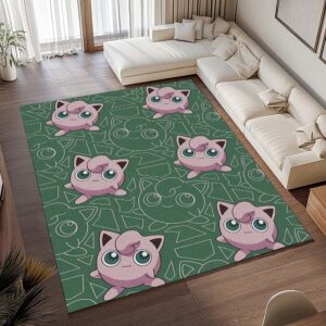 Alternative view of Pummeluff Pokémon  - Jigglypuff Pokemon 3 Teppich - TOK