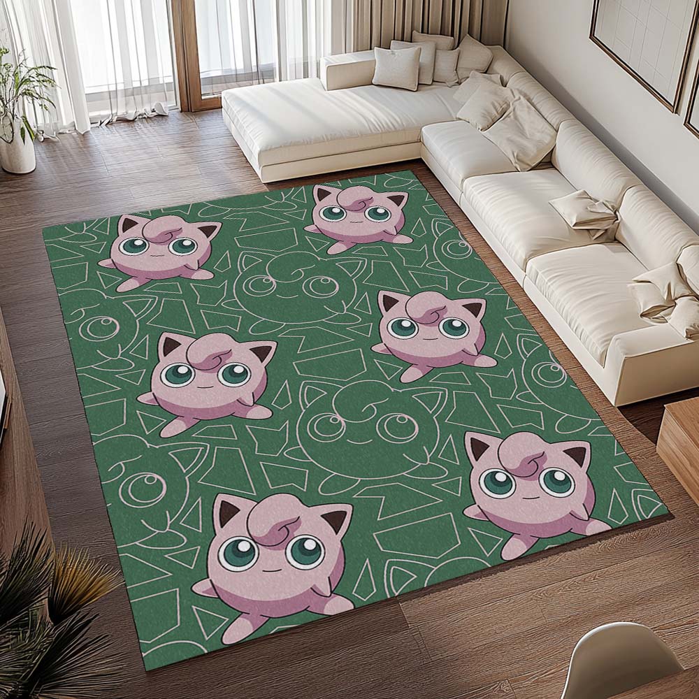 Pummeluff Pokémon - Jigglypuff Pokemon 3 Teppich - TOK – Bild 2