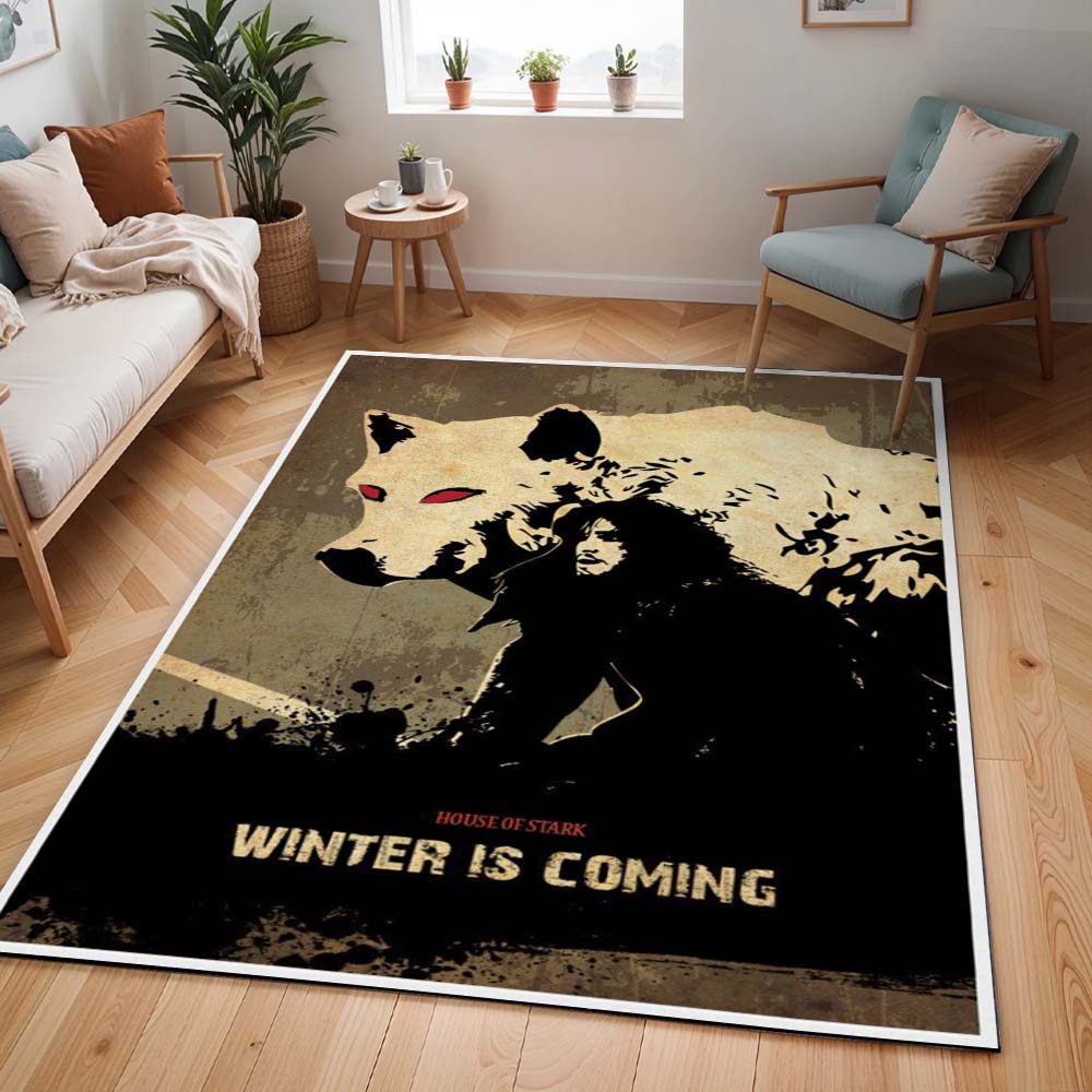 Jon Schnee Haus Stark Der Winter naht Teppich - TOK