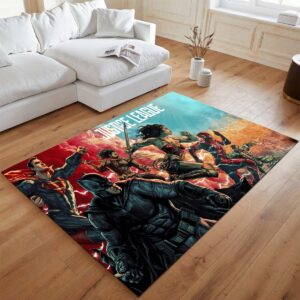 Alternative view of Justice League Alle Charaktere 07 Teppich - TOK