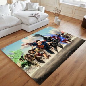 Alternative view of Justice League Alle Charaktere 09 Teppich - TOK