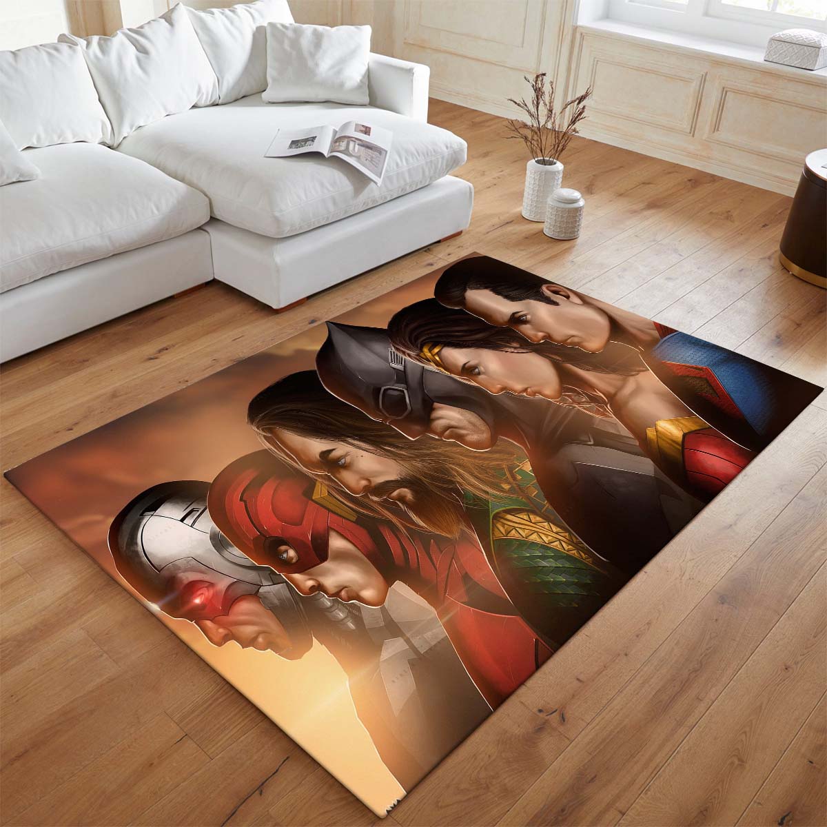 Justice League Alle Charaktere 16 Teppich - TOK – Bild 2