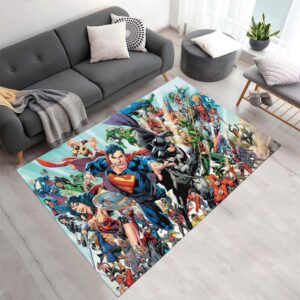 Justice League Alle Charaktere 17 Teppich - TOK