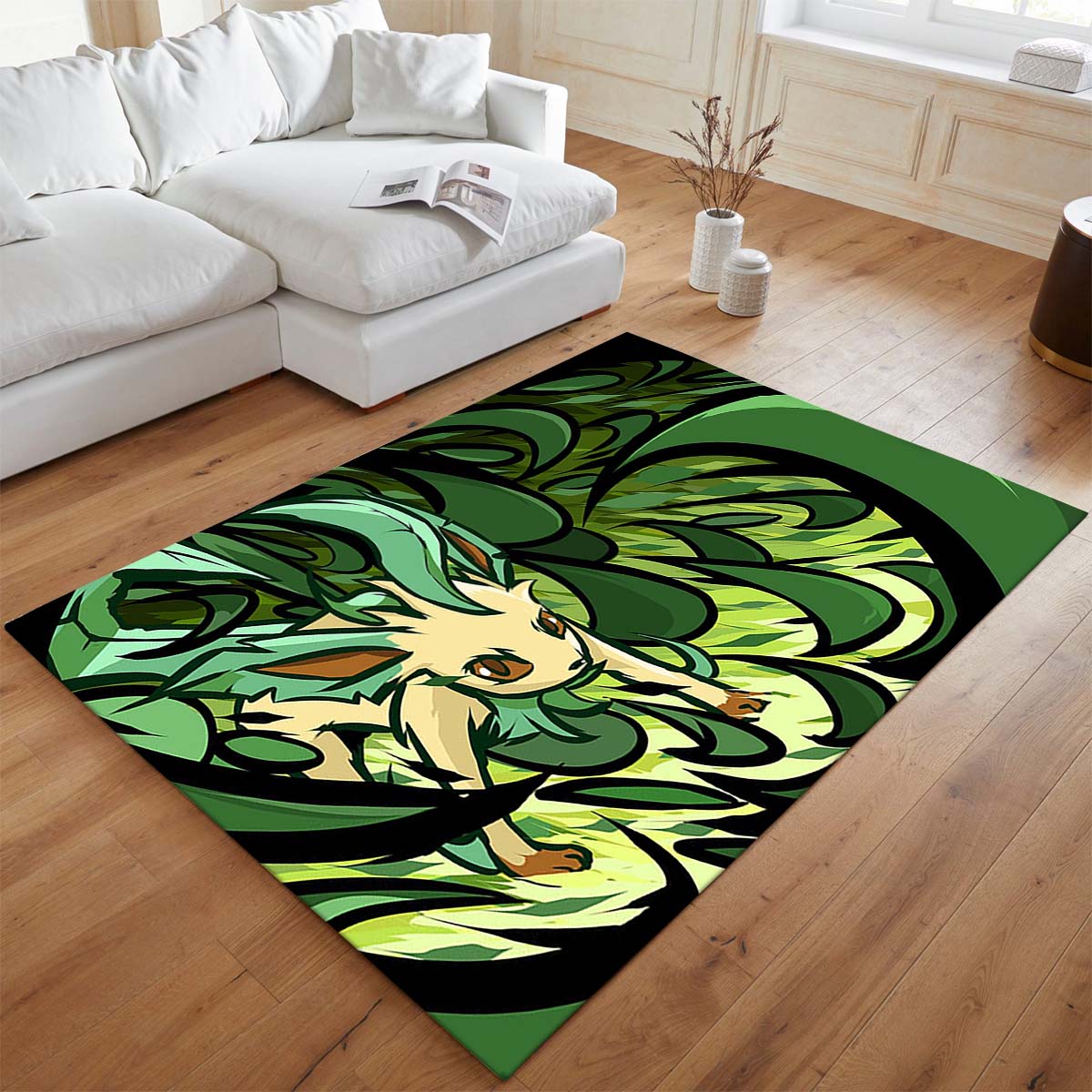 Folipurba Pokémon - Leafeon Pokemon 11 Teppich - TOK – Bild 2