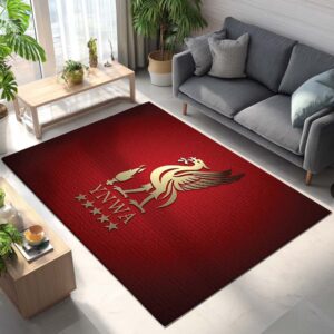 Alternative view of Liverpool FC You Never Walk Alone 02 Teppich