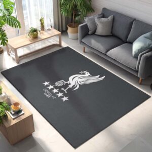 Alternative view of Liverpool FC You Never Walk Alone 03 Teppich