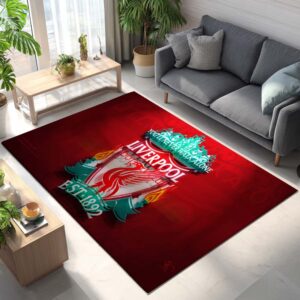 Alternative view of Liverpool Fußballclub 2 Teppich
