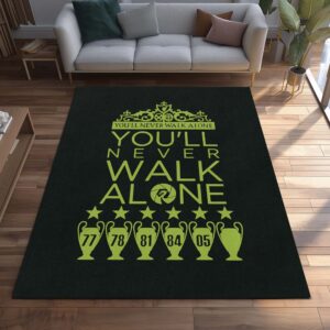 Alternative view of Liverpool Fußballclub LFC 24 Teppich