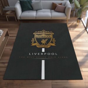 Alternative view of Liverpool Fußballclub LFC 28 Teppich