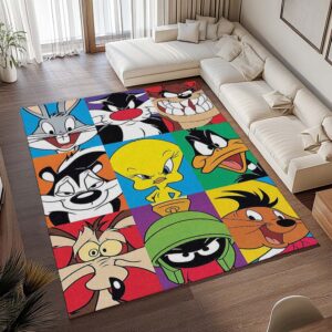 Alternative view of Looney Tunes – Alle Charaktere 03 Teppich - TOK