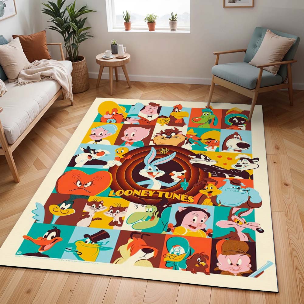 Looney Tunes – Alle Charaktere 09 Teppich - TOK