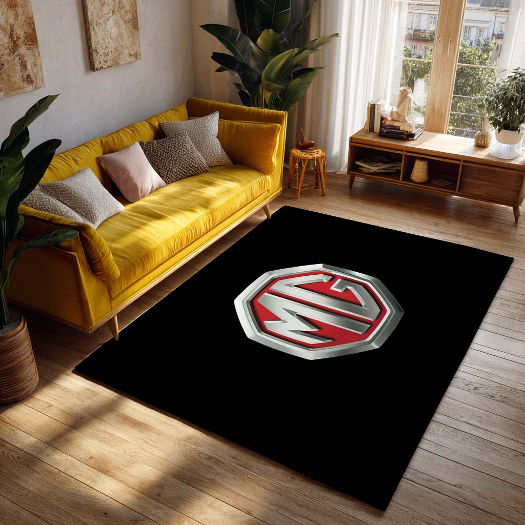 MG Black Background Teppich - Teppich mit Automotiv-Motiv – Bild 2