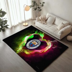 Manchester City Fußballclub 14 Teppich