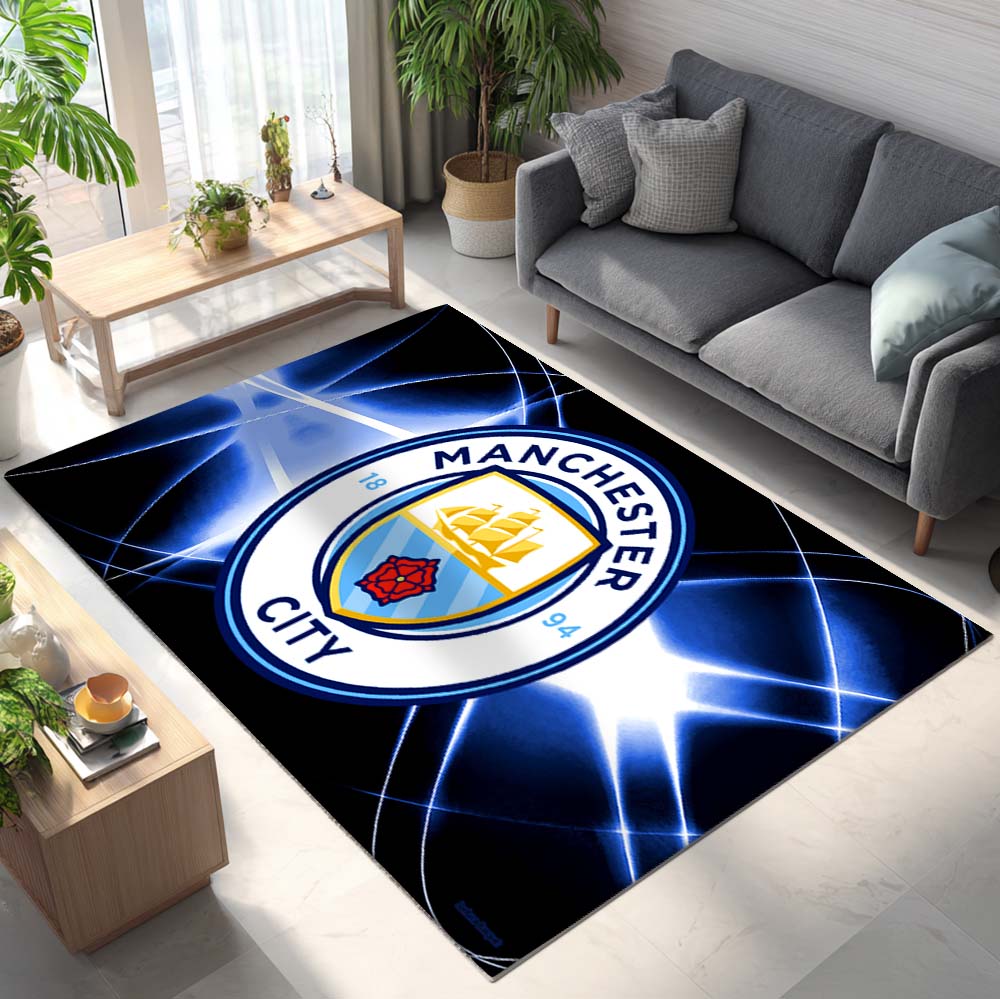 Manchester City Fußballclub 15 Teppich – Bild 2