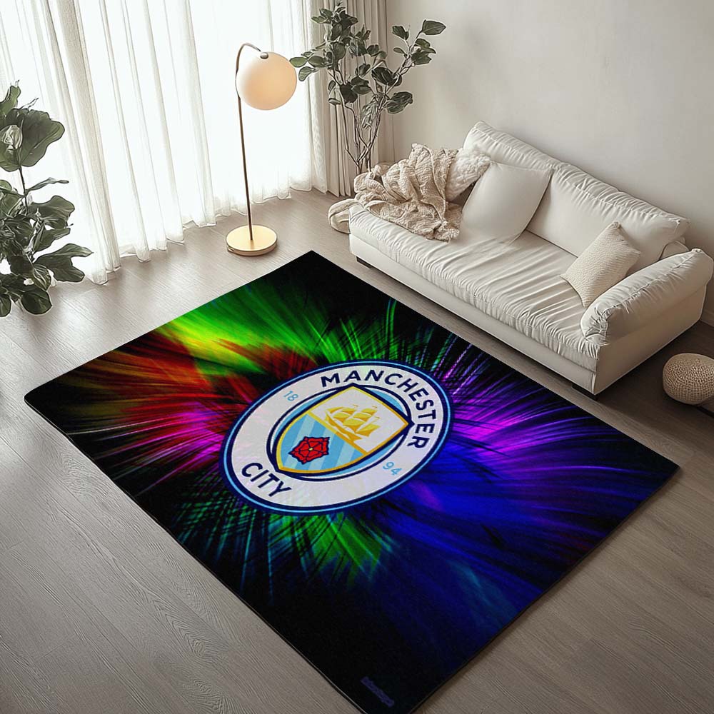 Manchester City Fußballclub 17 Teppich