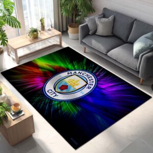 Alternative view of Manchester City Fußballclub 17 Teppich