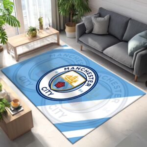 Alternative view of Manchester City Fußballclub 18 Teppich
