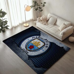 Manchester City Fußballclub 8 Teppich