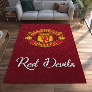 Alternative view of Manchester United FC Sport The Red Devils Teppich