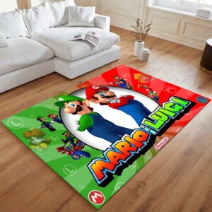 Alternative view of Mario und Luigi – Super Mario 1 Teppich - TOK