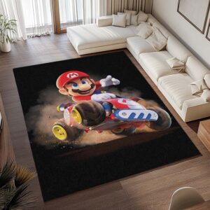 Alternative view of Mario – In Mario Kart Welt 2 Teppich - TOK