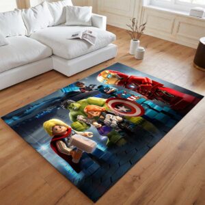 Alternative view of Marvel Avengers – LEGO 1002 Teppich - TOK
