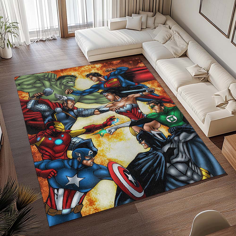 Marvel und DC Comics Teppich - TOK – Bild 2