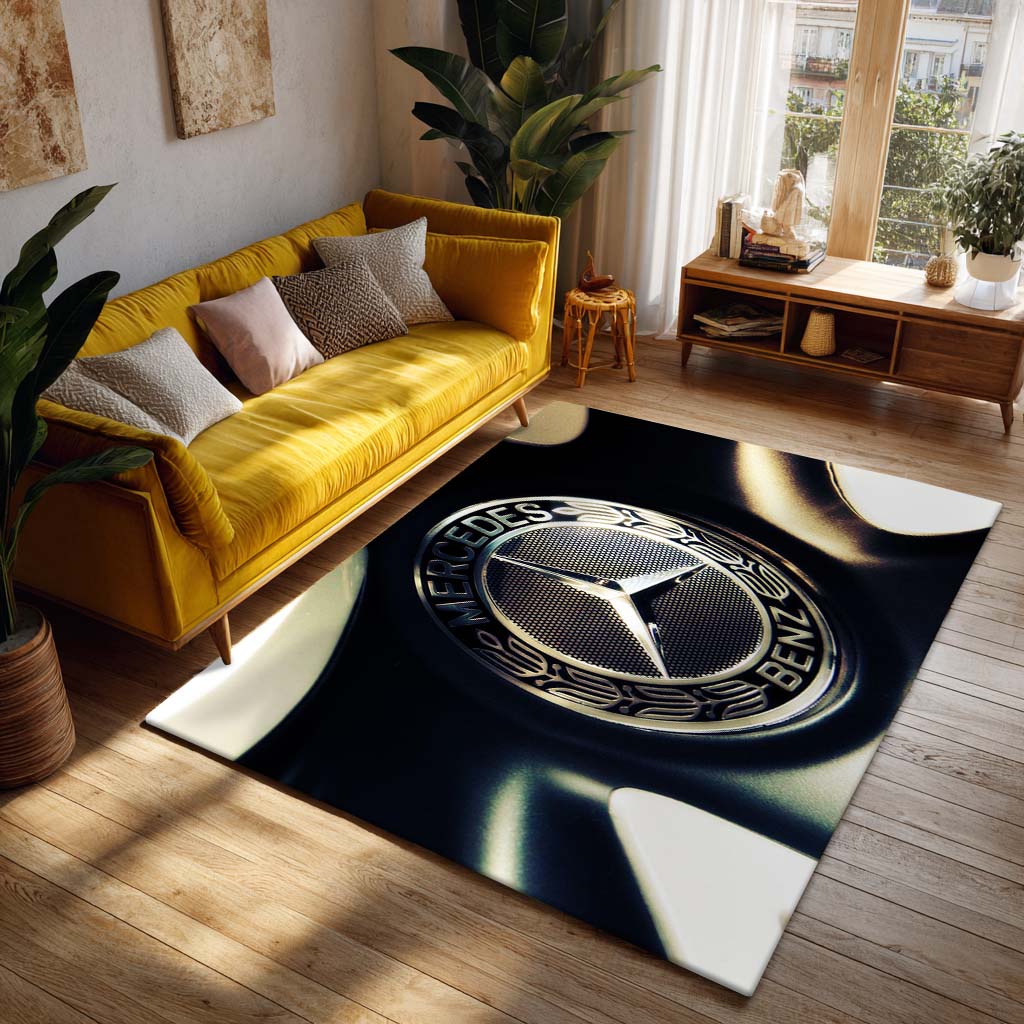 Mercedes-Benz 05 Teppich - Teppich mit Automotiv-Motiv – Bild 2