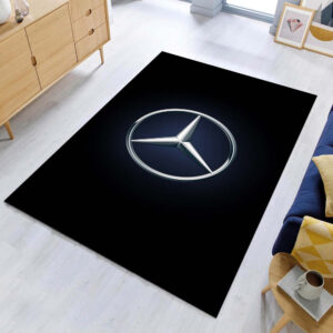 Mercedes-Benz Blue Black Teppich - Teppich mit Automotiv-Motiv