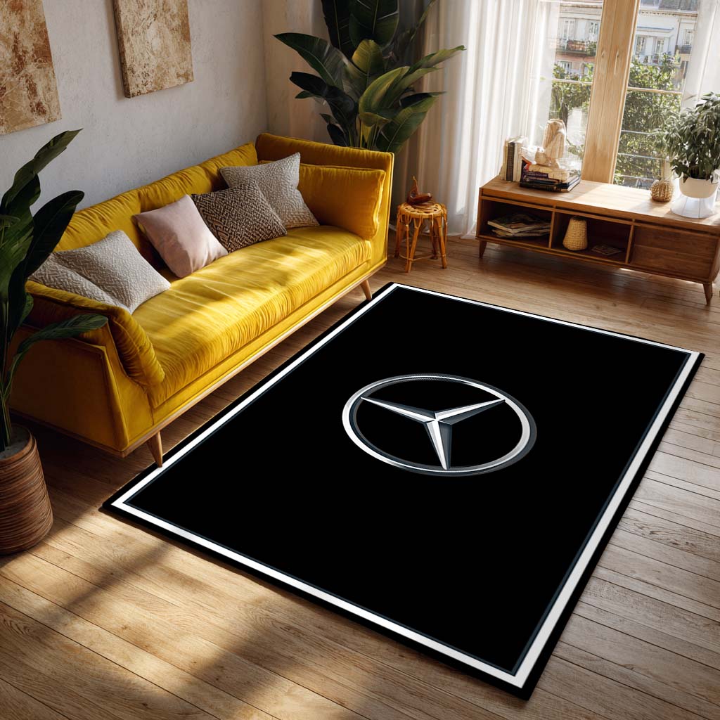Mercedes Car Teppich - Teppich mit Automotiv-Motiv – Bild 2